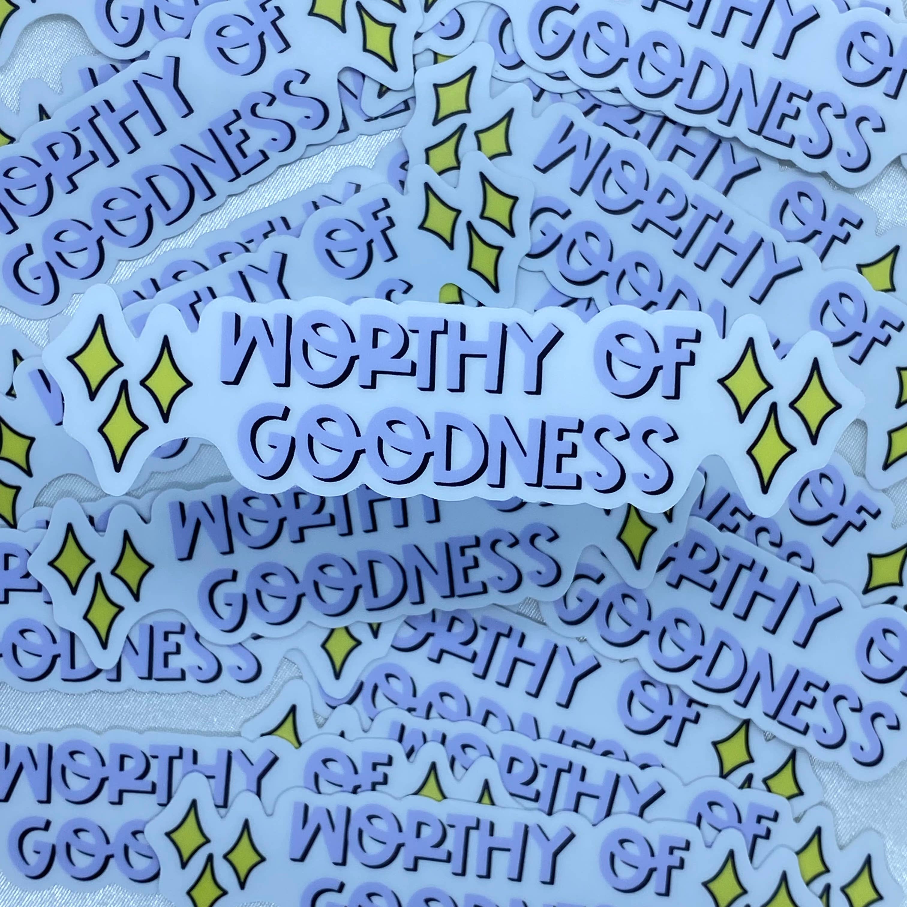 Scarlet Sunday Design Co - Wholesale Sticker - Worthy of Goodness Sticker3