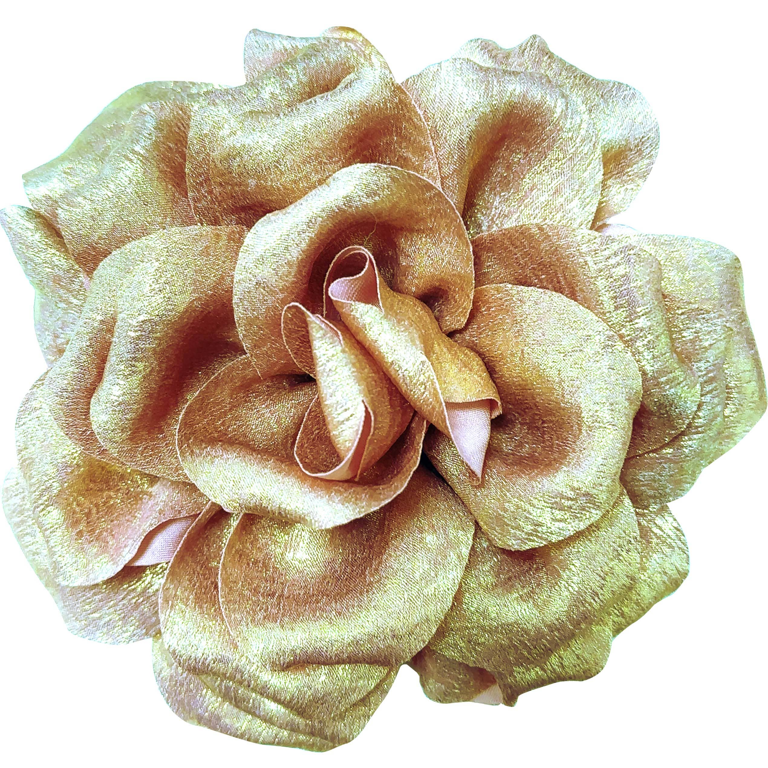 AMORINO SRL - Wholesale Barrette - Women's - 2 IN 1 HAIR ACCESSORIES AND FLOWER BROOCH - YY2361F8511