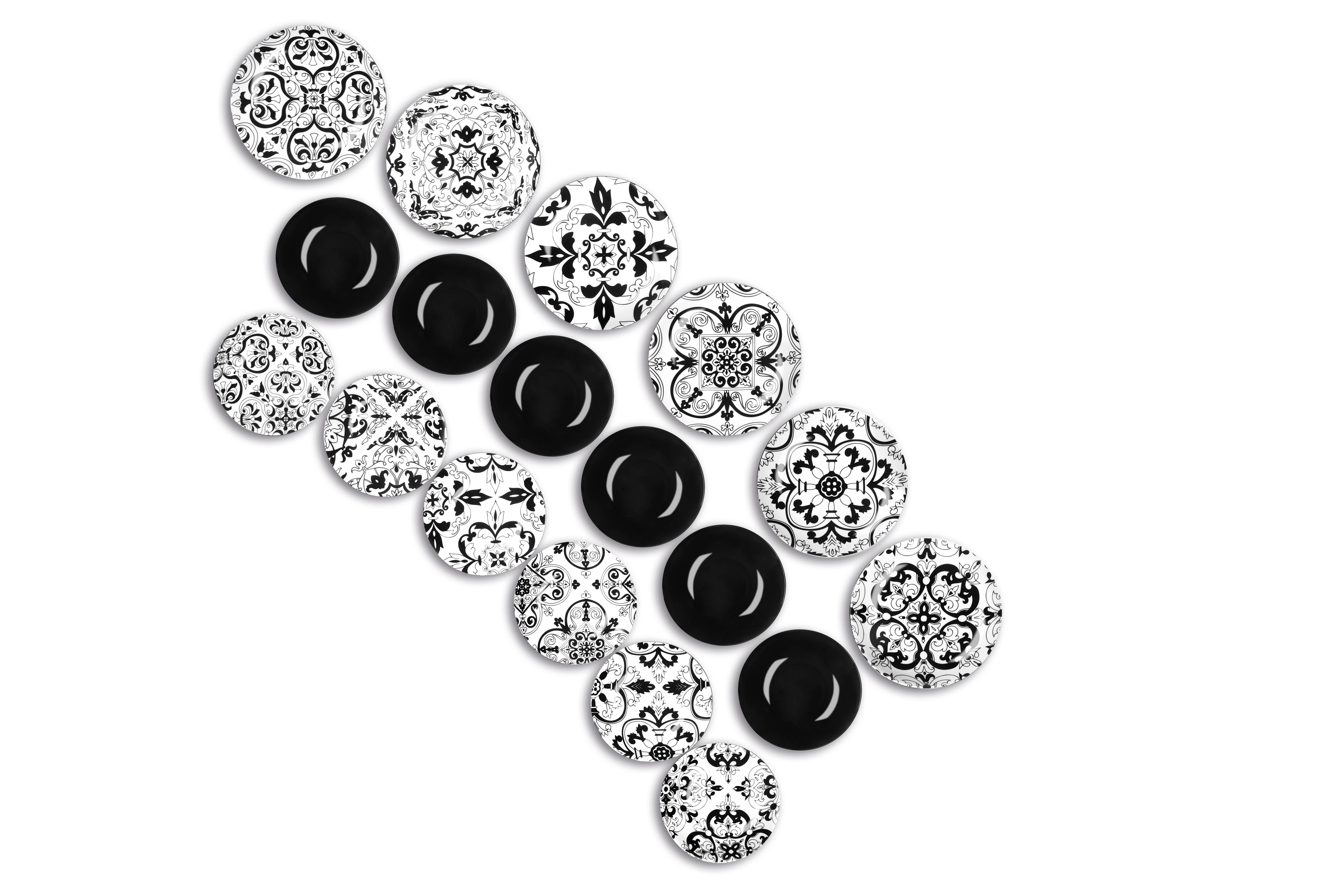 multicolour 18-Piece Dinnerware Set Florence for wholesale on Faire1