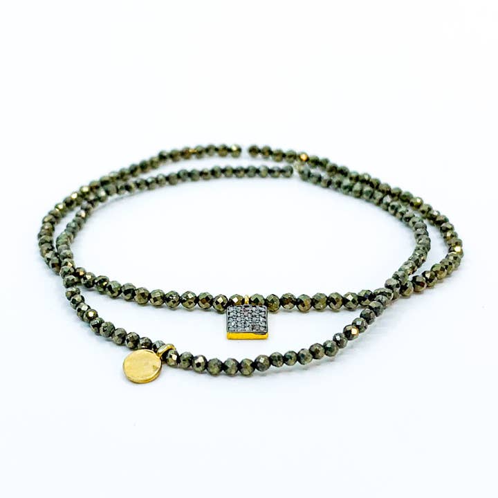 Pulsera Moon + Stars para venta al por mayor de light+grace design