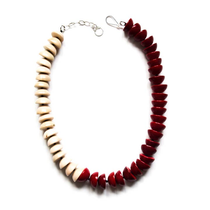 Colar de contas Bombona Artesanal Luna por atacado de Artyfactos