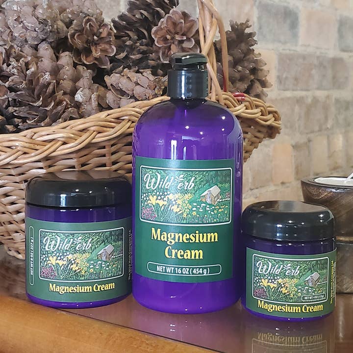 Wild'erb™ Magnesium Cream for wholesale by The Wild Herb Co - Wild'erb