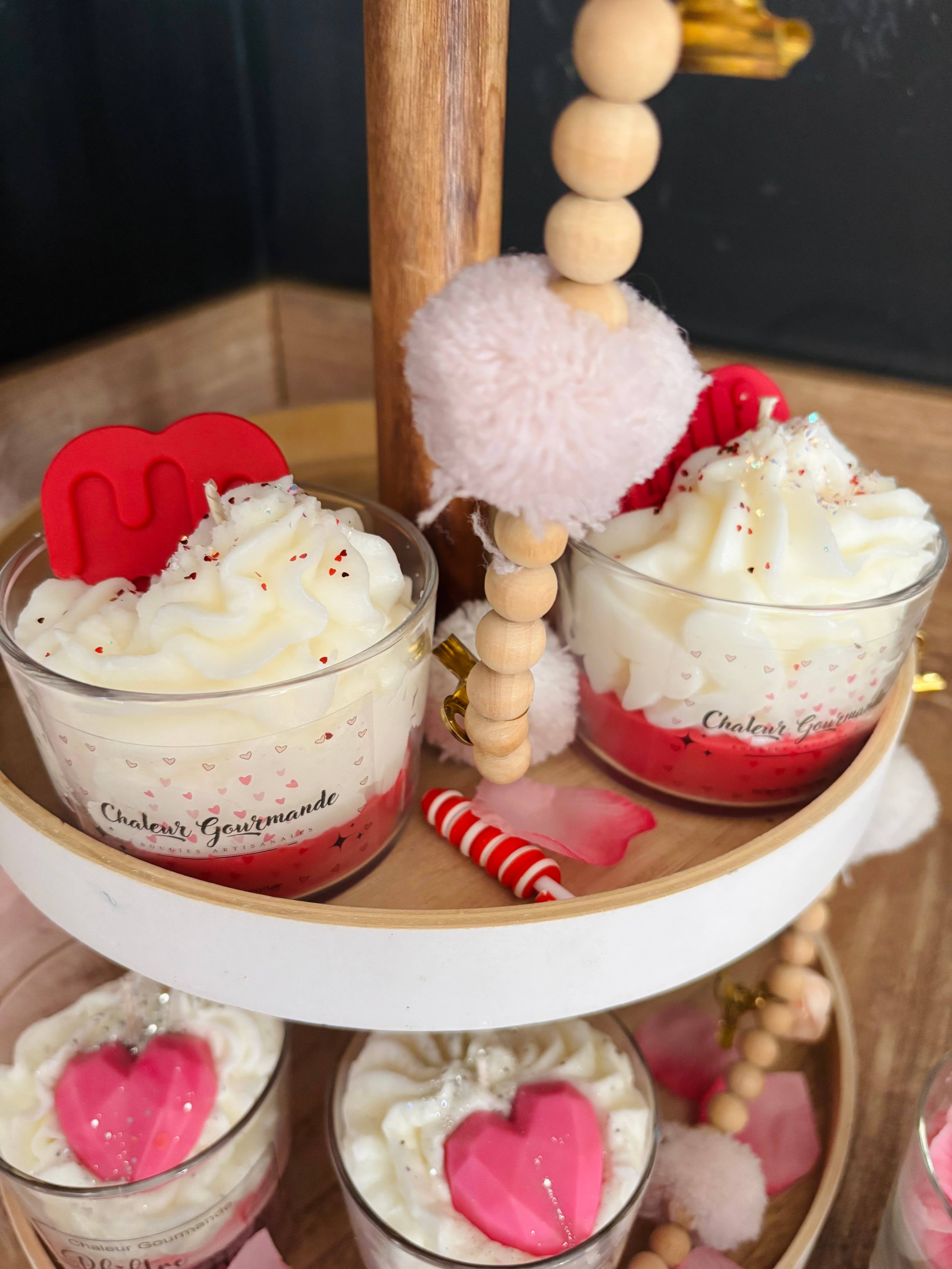 Chaleur Gourmande - Wholesale Novelty Candle - Valentine's Day implantation pack2