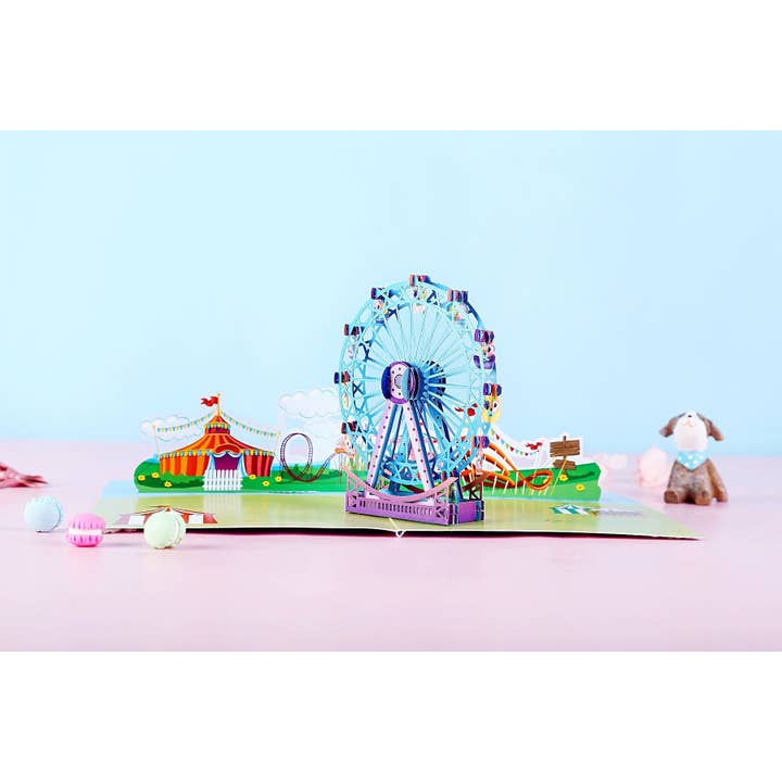 Liif Pop Up Card - Venta al por mayor Tarjetas de felicitación - Tarjeta Pop UP del parque de atracciones