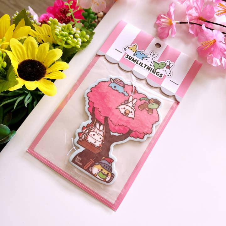 Air Freshener - Lil' Mythical Tree (Gardenia Scent) for wholesale by SumLilThings