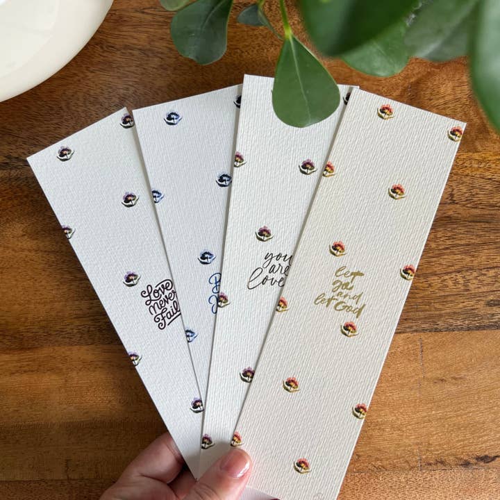 Abide + Bloom Bookmark Set Vol.1 for wholesale by Faded Fields
