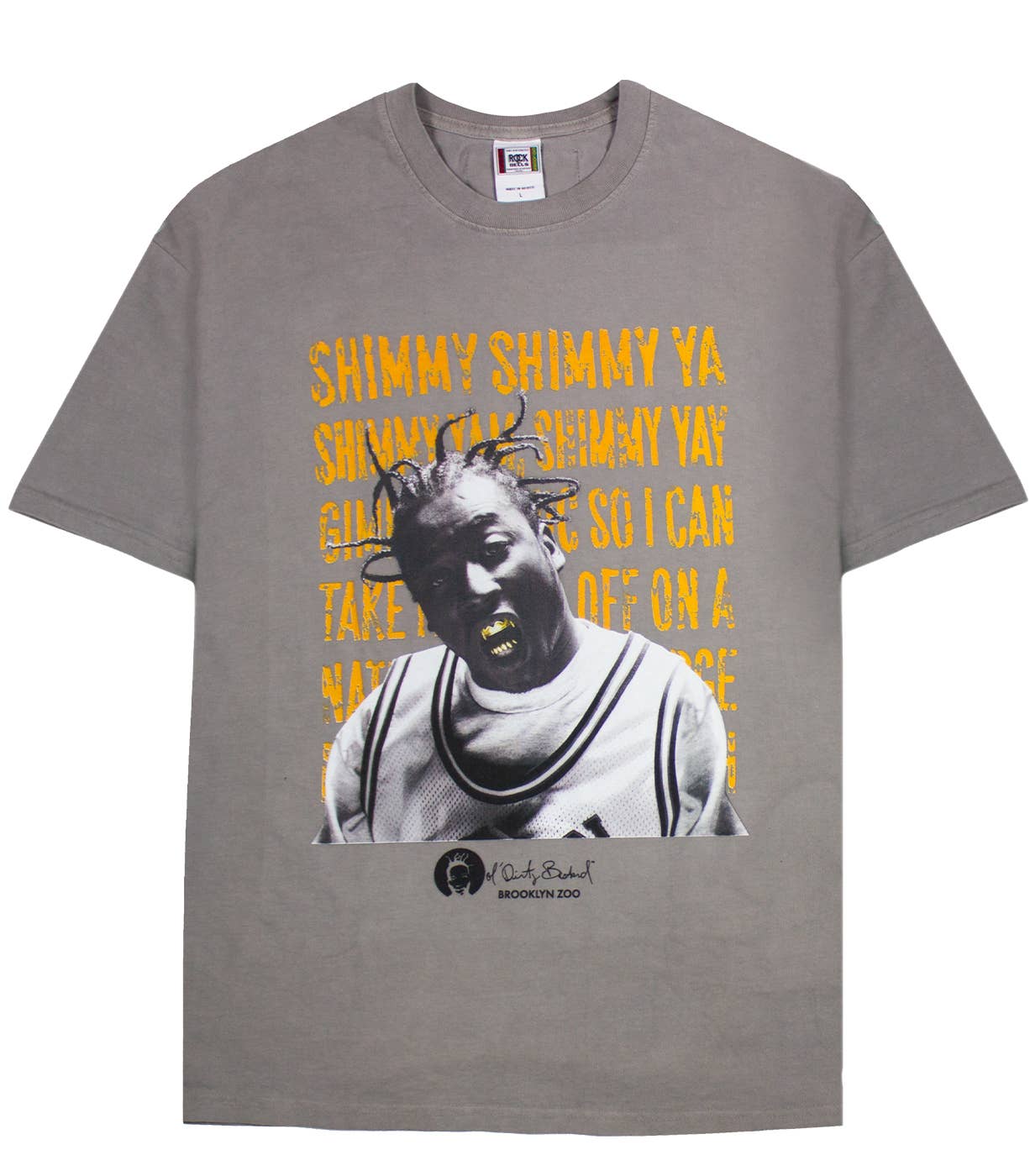 Cross Colours – wholesale Screen printed t-shirt – unisex – Cross Colours Ol' Dirty Bastard Shimmy T-Shirt