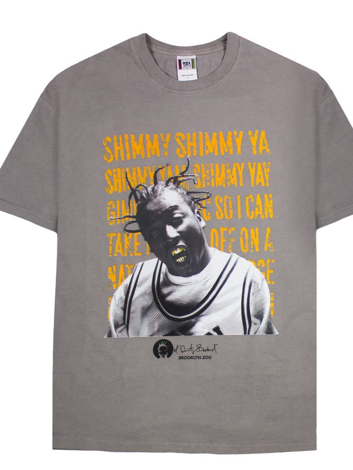 Cross Colours – wholesale Screen printed t-shirt – unisex – Cross Colours Ol' Dirty Bastard Shimmy T-Shirt0