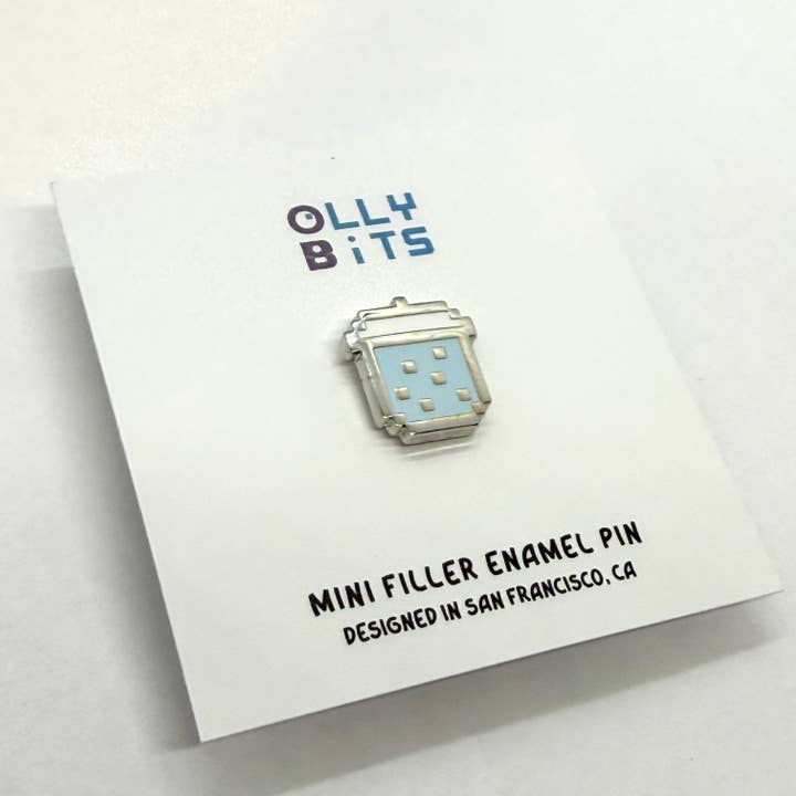 Ollybits Pixel Art - Wholesale Lapel Pin/Button - Boba Milk Tea Mini Filler Pixel Art Enamel Pins8