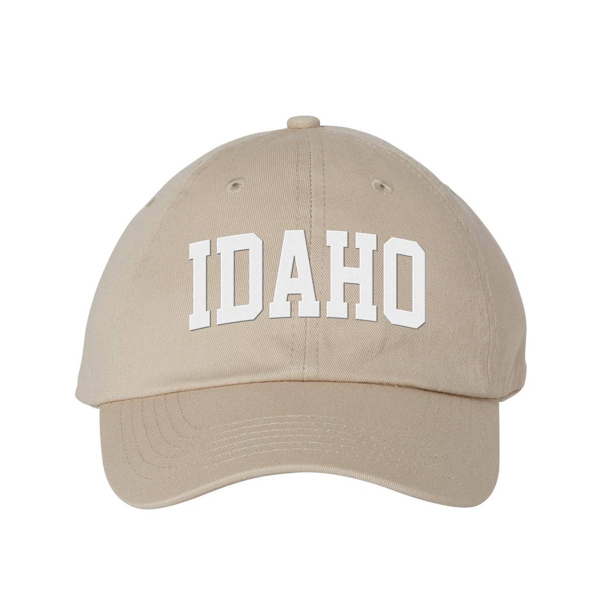 Lucky Luna Apparel - Wholesale Baseball Cap - Unisex - Block Idaho Embroidered Dad Hat4