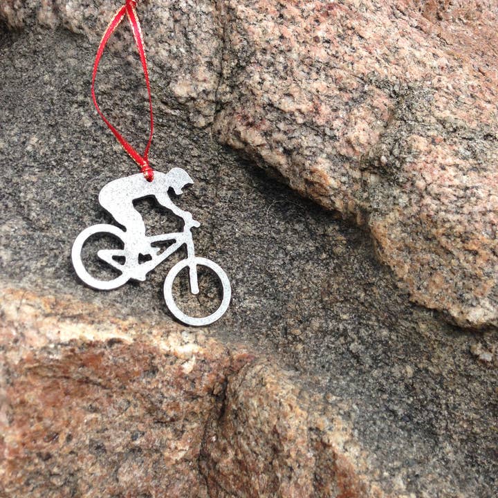 Burke Metal Work - Wholesale Ornament - Mountain Bike Ornament