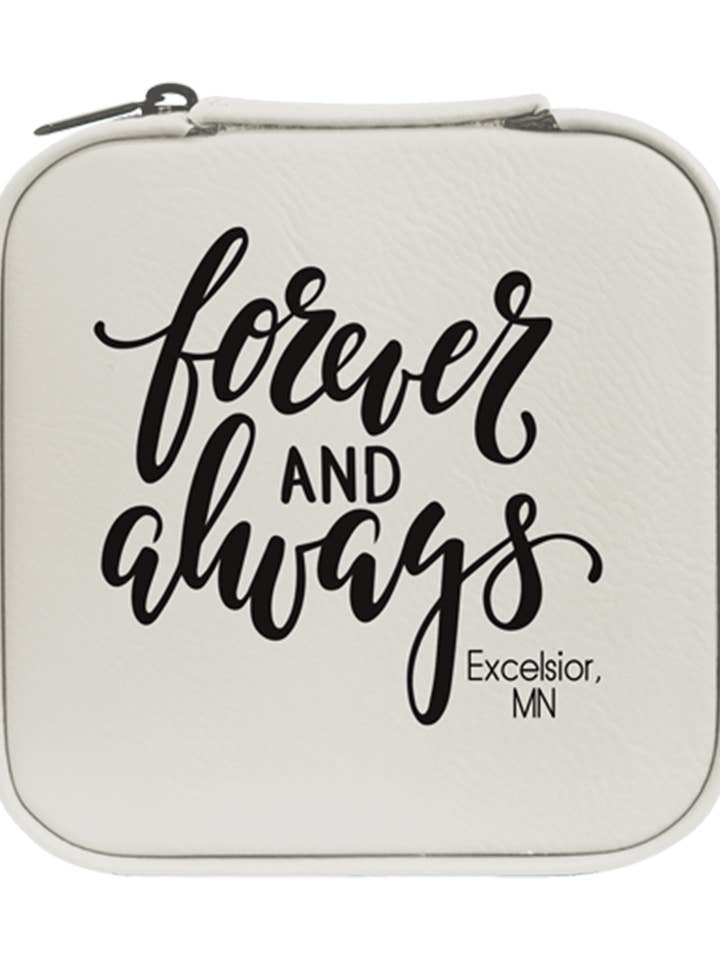Forever Always - Jewelry Travel Case for wholesale by Familiar Goods