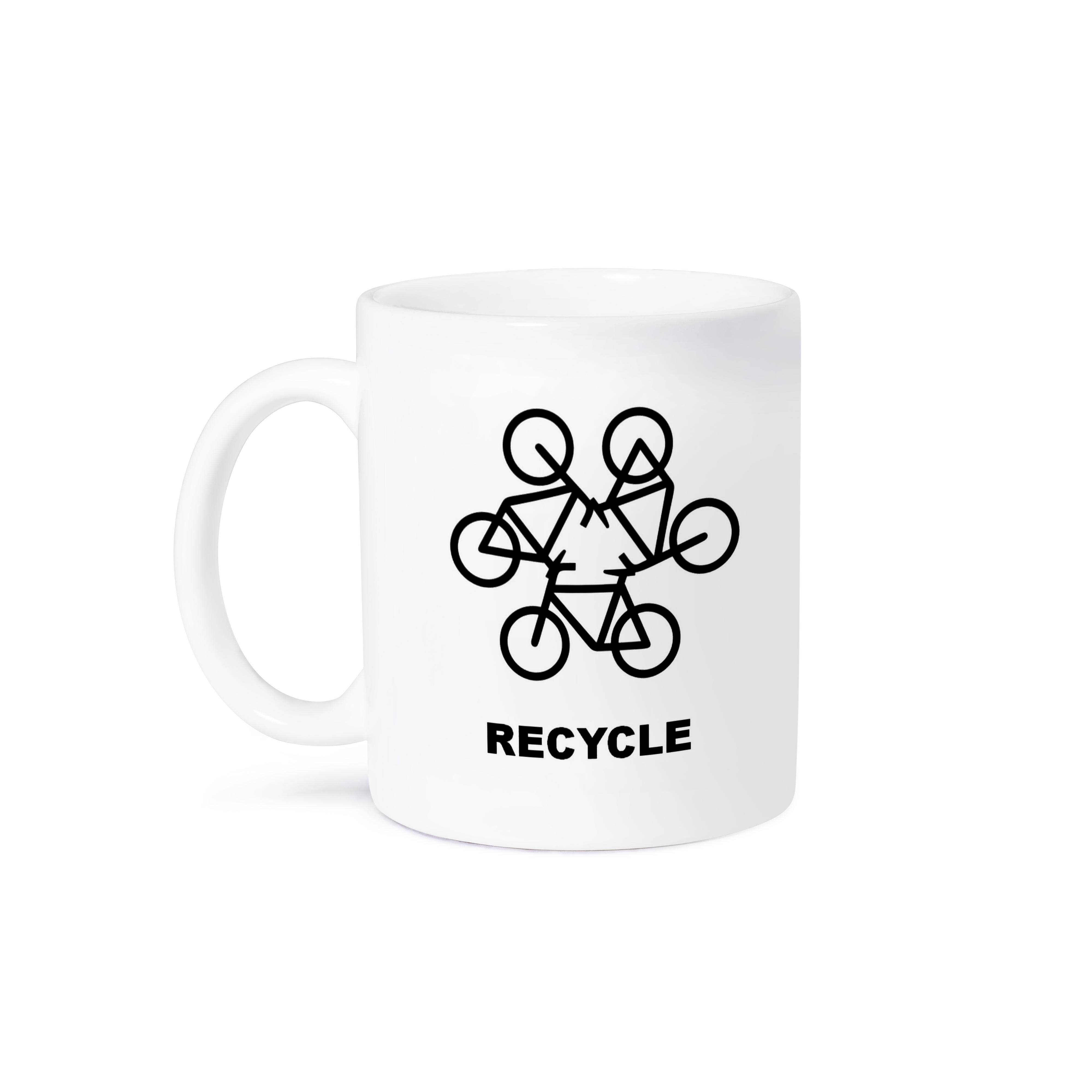 3dRose - Wholesale Coffee Mug - 3dRose, Recycle Emblem From Bicycles, Mug8