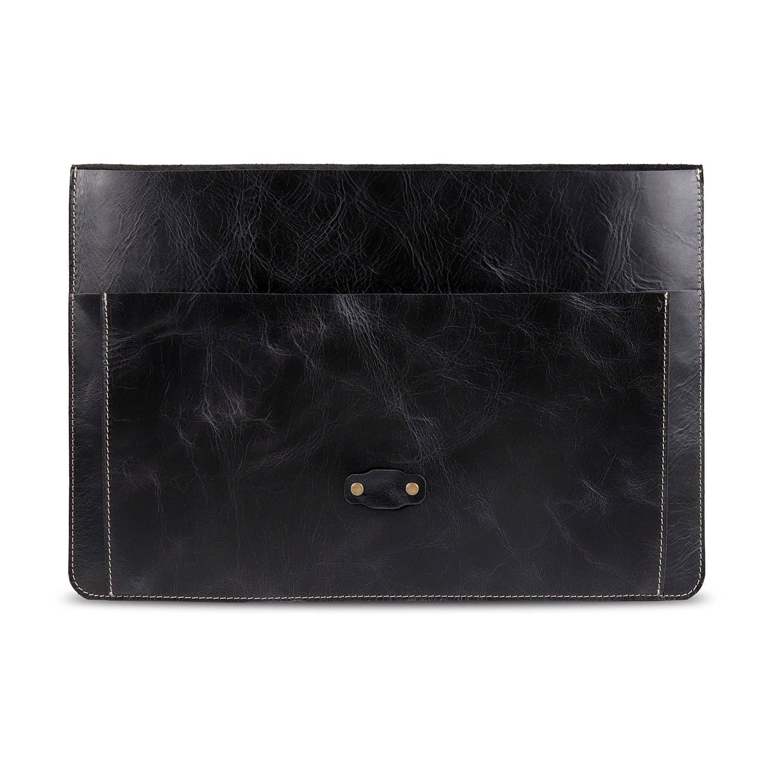 Londo - Wholesale Laptop/Tablet Case - Women's - Londo Top Grain Leather MacBook Pro and Air 16 Inch, 14, 15.5, 15, 13 inch & iPad Pro 12.9 Case with Front Pocket & Flap Closure – Retro Vintage Laptop Bag4