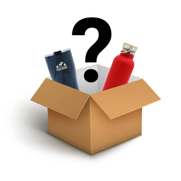 2 Piece Drinkware Mystery Box ($45-$70 MRSP Value) for wholesale by Chilly Moose