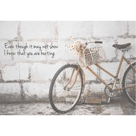 Encouragement « Peut ne pas montrer » Wordy Bird pour la vente par Wordy Bird Cards