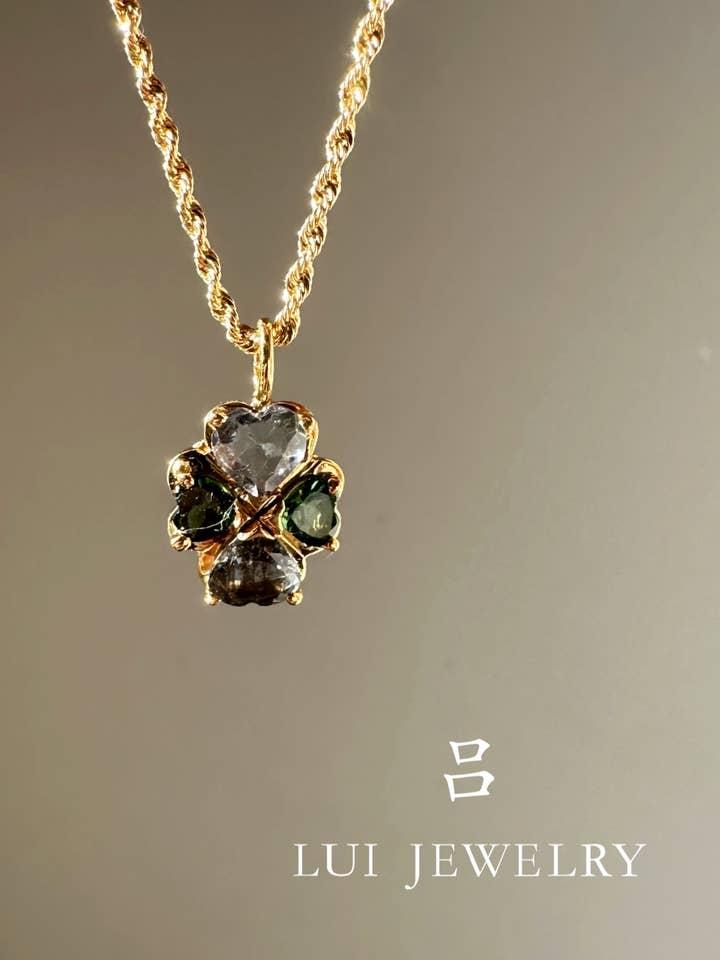 Tourmalin-Kleeblatt für den Großhandel von Lui Jewelry