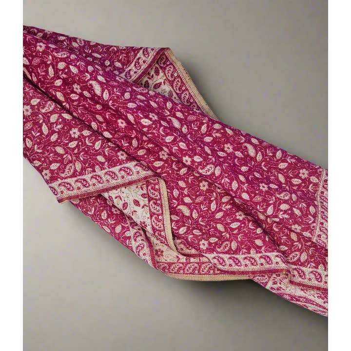 Tibet Handicrafts LLC - Wholesale Throw Blanket - The Pink Life Shawl6