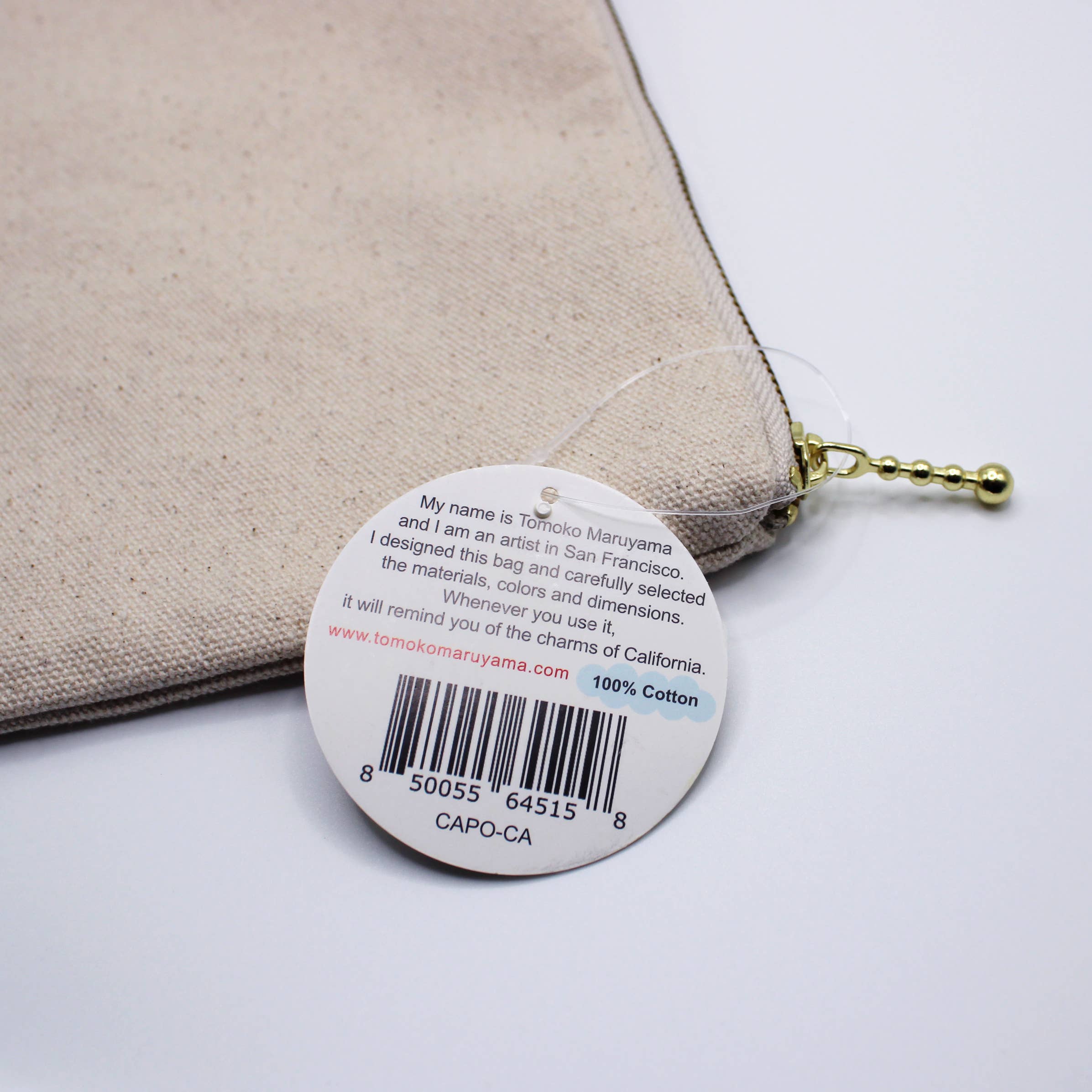 Tomoko Maruyama - Wholesale Pouch - Unisex - Embroidered California Pouch4