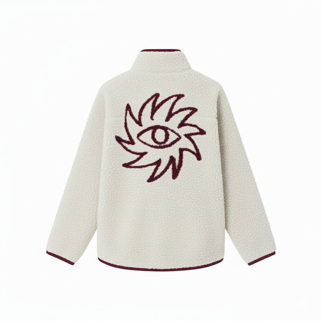 Sunshine Fleece Jacket - Beige for wholesale on Faire1