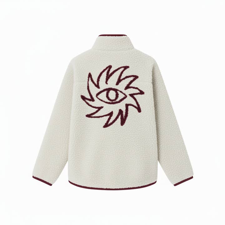 Sunshine Fleece Jacket - Beige for wholesale on Faire1