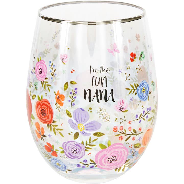 Pavilion - Wholesale Wine Glass - Nana - 18 oz Stemless Wine Glass