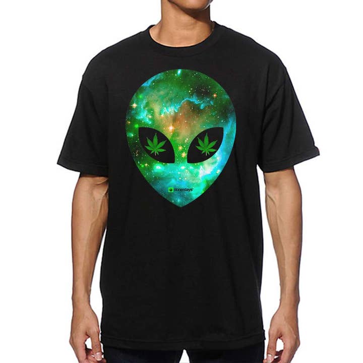 T-SHIRT ALIEN LIGHT pour la vente par StonerDays Apparel