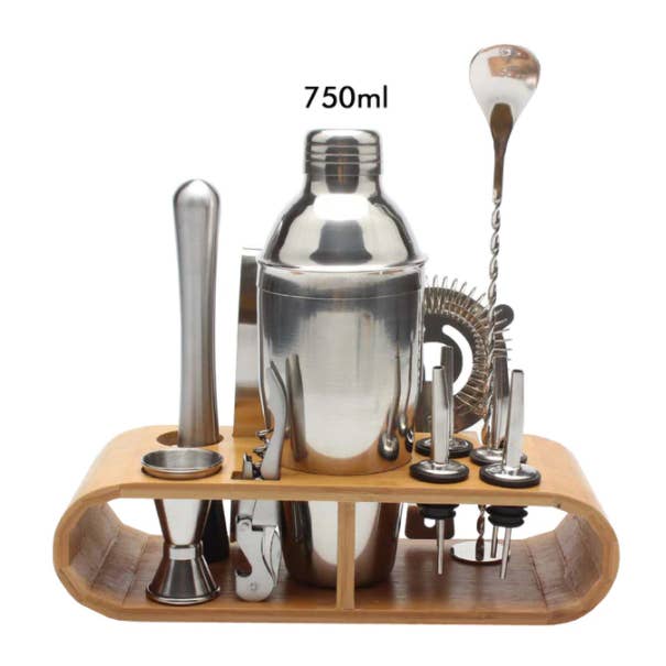 Homerely - Wholesale Bar Tool - Sliver Bar Cocktail Shaker Set