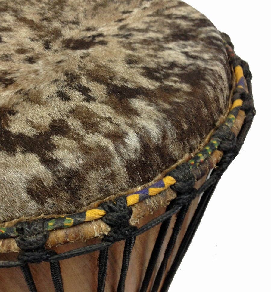 Jamtown - Wholesale Musical Instrument - African Djembe Drum Small Cow 3