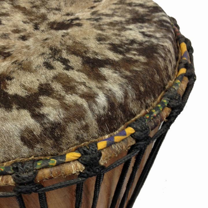 Jamtown - Wholesale Musical Instrument - African Djembe Drum Medium Cow Hide 1