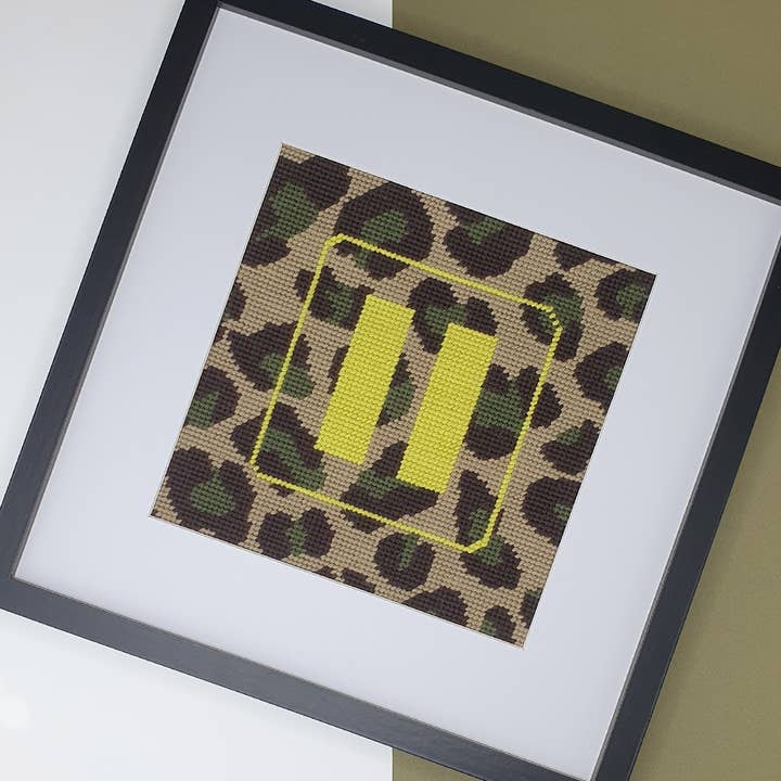 Kit de lona - DIY - PAUSE Leopard por atacado de Fukuri