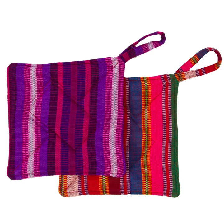 Lucia's Imports - Wholesale Oven Mitt/Pot Holder - Fair Trade Guatemalan Woven Potholder2
