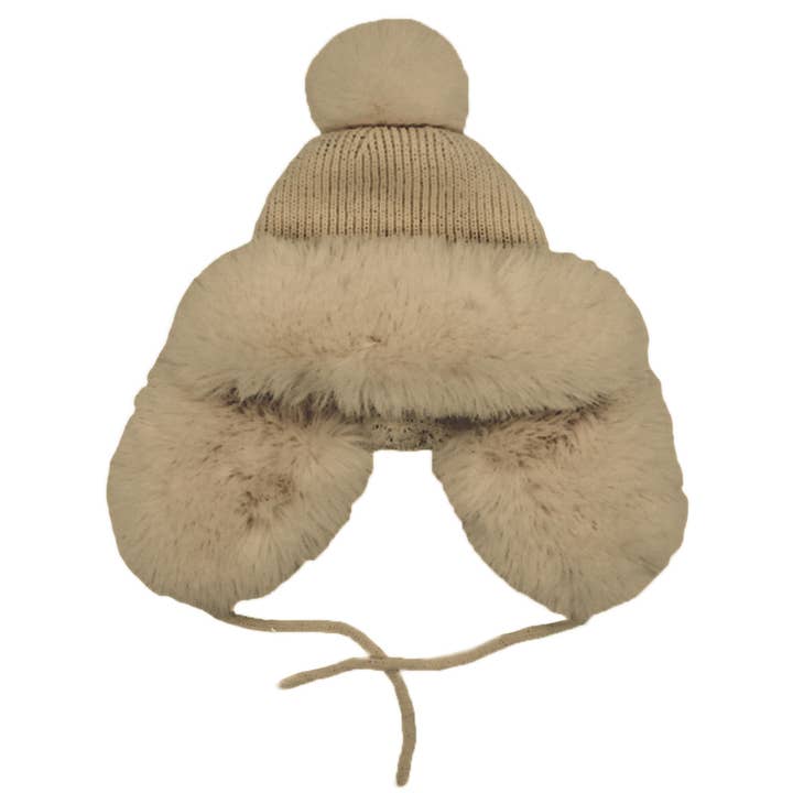 Truly Contagious - Wholesale Trapper/Bomber Hat - Women's - CC Trapper/Bomber Hat with Faux Fur TRE0001