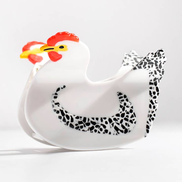 Chicken Hair Claw for wholesale by Larissa Loden