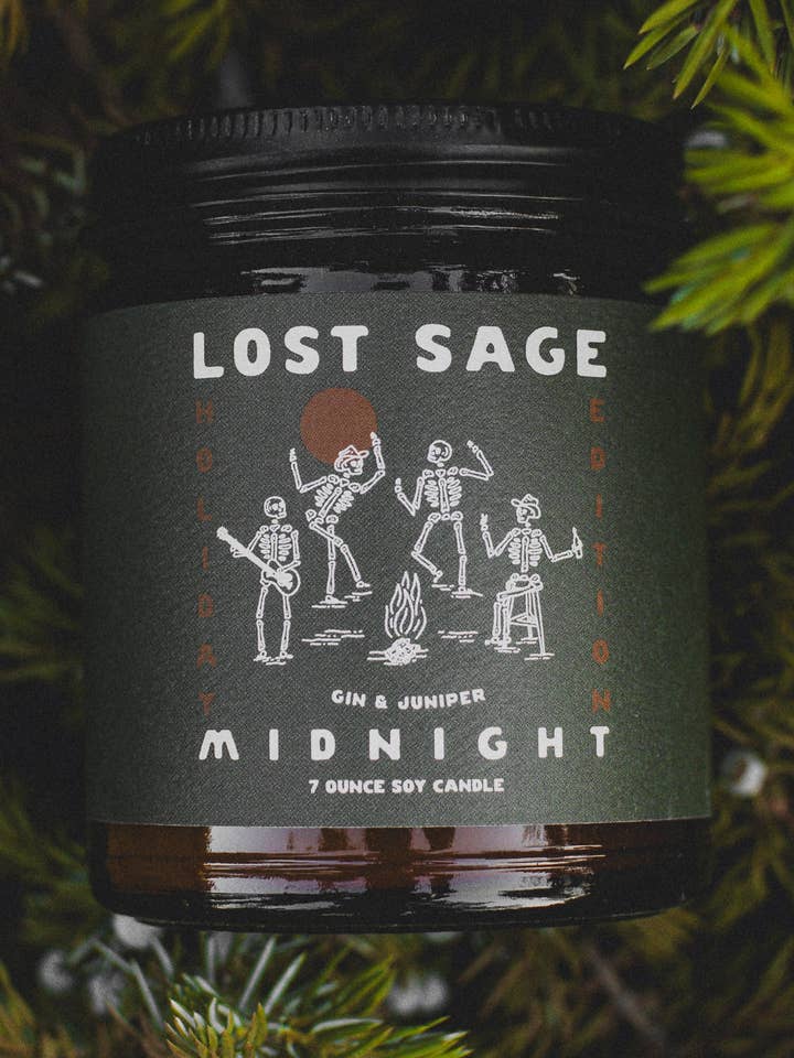 Midnight Limited Edition Candle for wholesale by Lost Sage