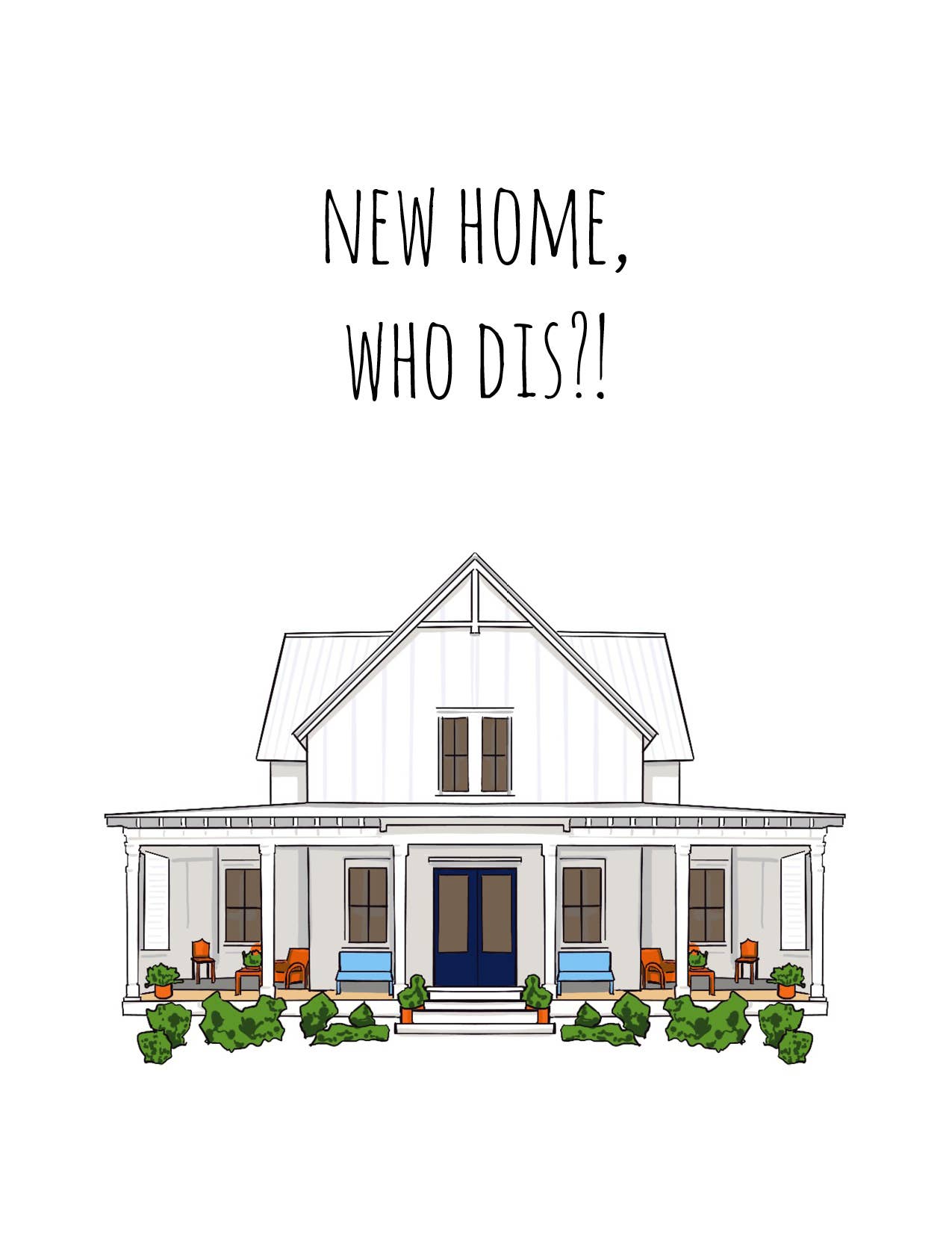 Noted By Copine - Wholesale Housewarming Card - New Home, Who Dis?!1
