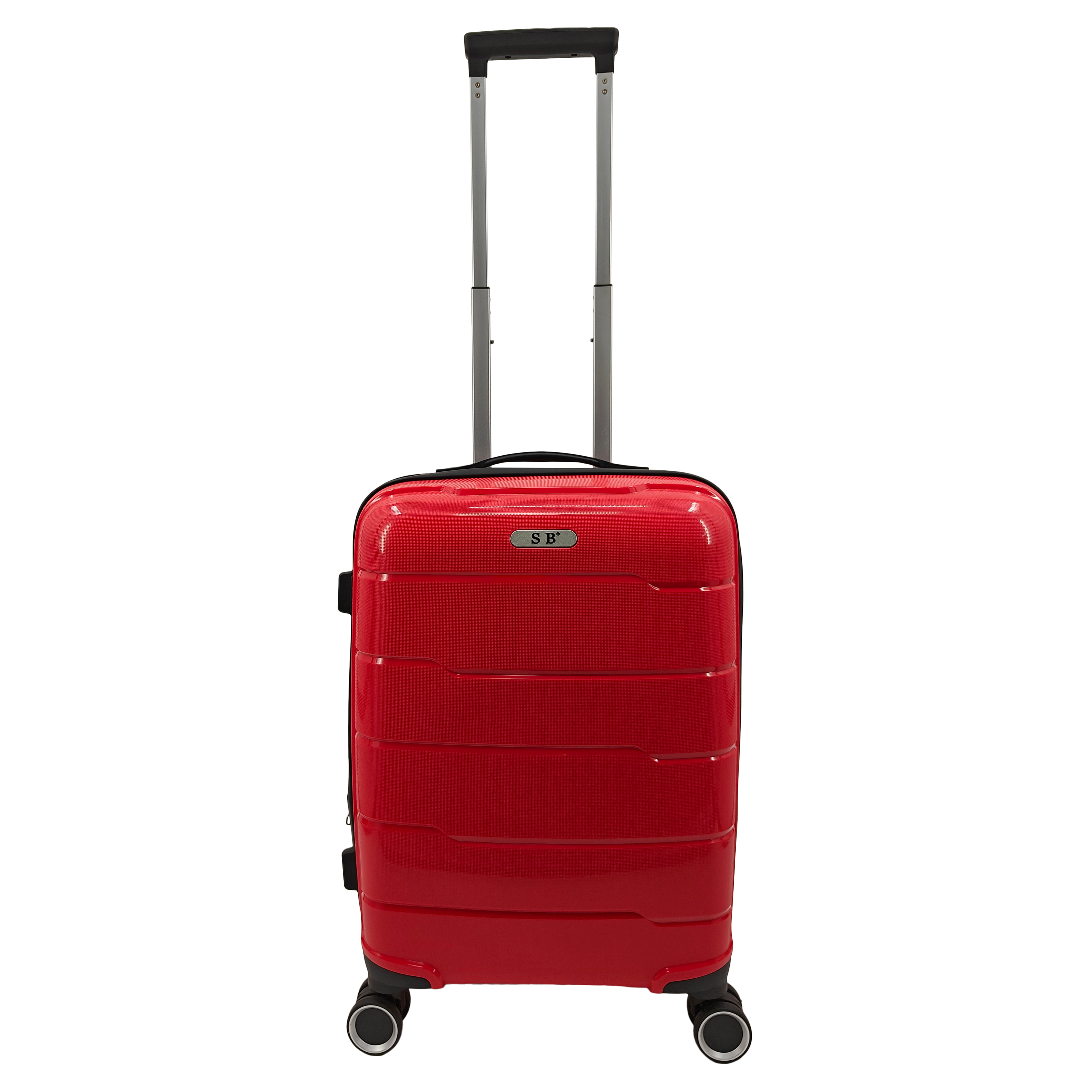 Super Bazaar – wholesale Luggage – 'Expandable' Hand luggage suitcase 55cm 4 double wheels trolley11