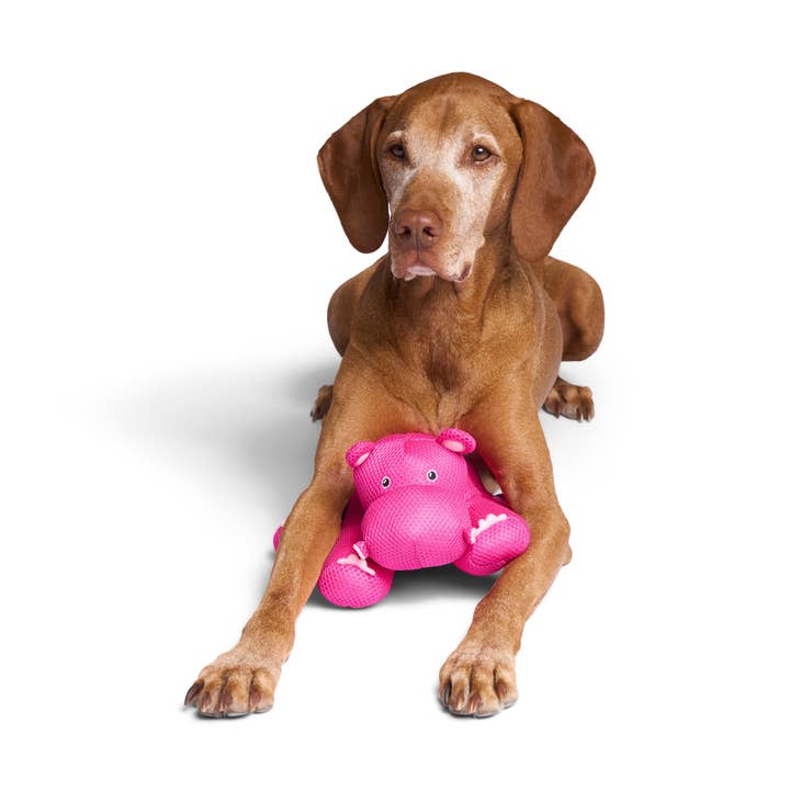 Ippopotamo rosa Giocattolo per cani Chill Seeker CoolPals (ippopotamo rosa) in vendita all'ingrosso su Faire2