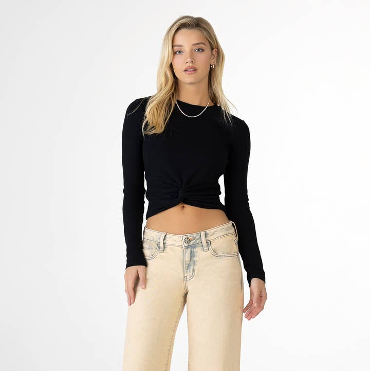 M2350W5- MID RISE WIDE LEG JEANS for wholesale by Miss Me