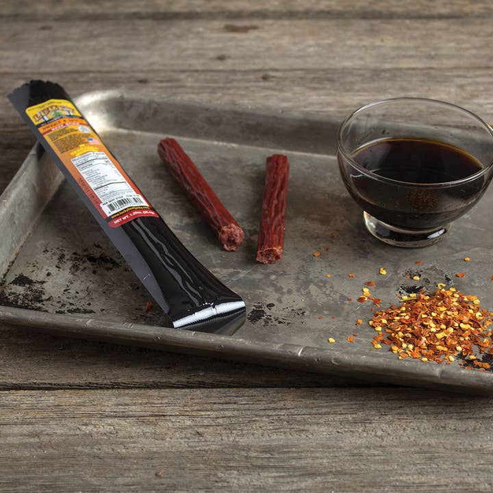 Sweet & Spicy Beef Sticks for wholesale by Nebraska Star Beef/Lucky Beef Jerky