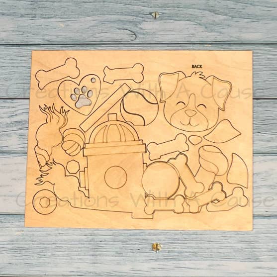 Hundeeinsatz austauschbar - Blumen-/Apfelkorb für den Großhandel von Creations With A Cause