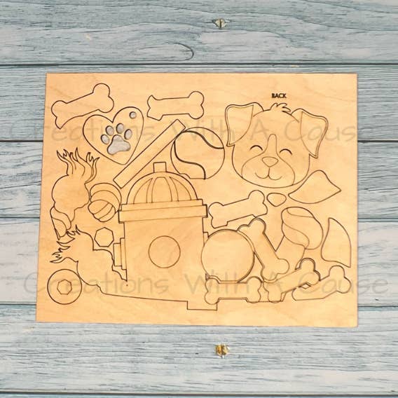 Dog Interchangeable Insert - Flower/Apple Basket for wholesale by Creations With A Cause