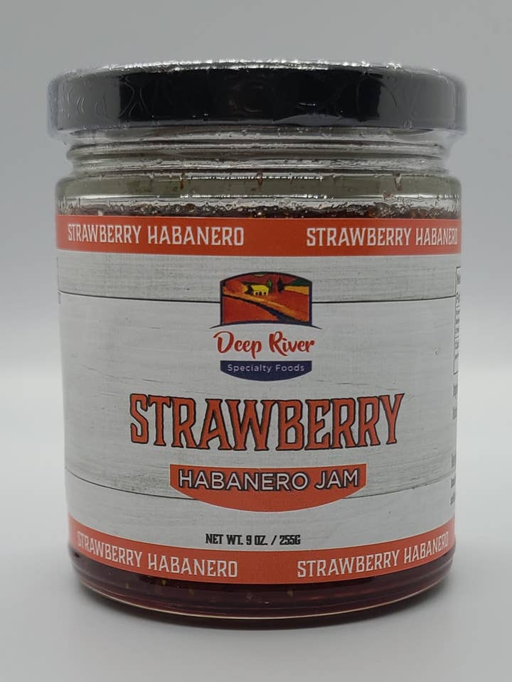 Confiture de fraises et habanero pour la vente par Deep River Specialty Foods, LLC