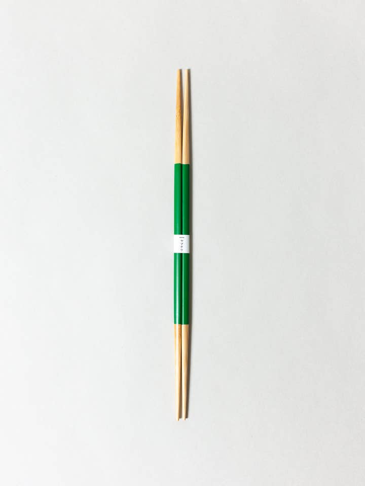 Bacchette da cucina e da servizio, verdi per la vendita all'ingrosso da parte di Morihata International Ltd. Co.