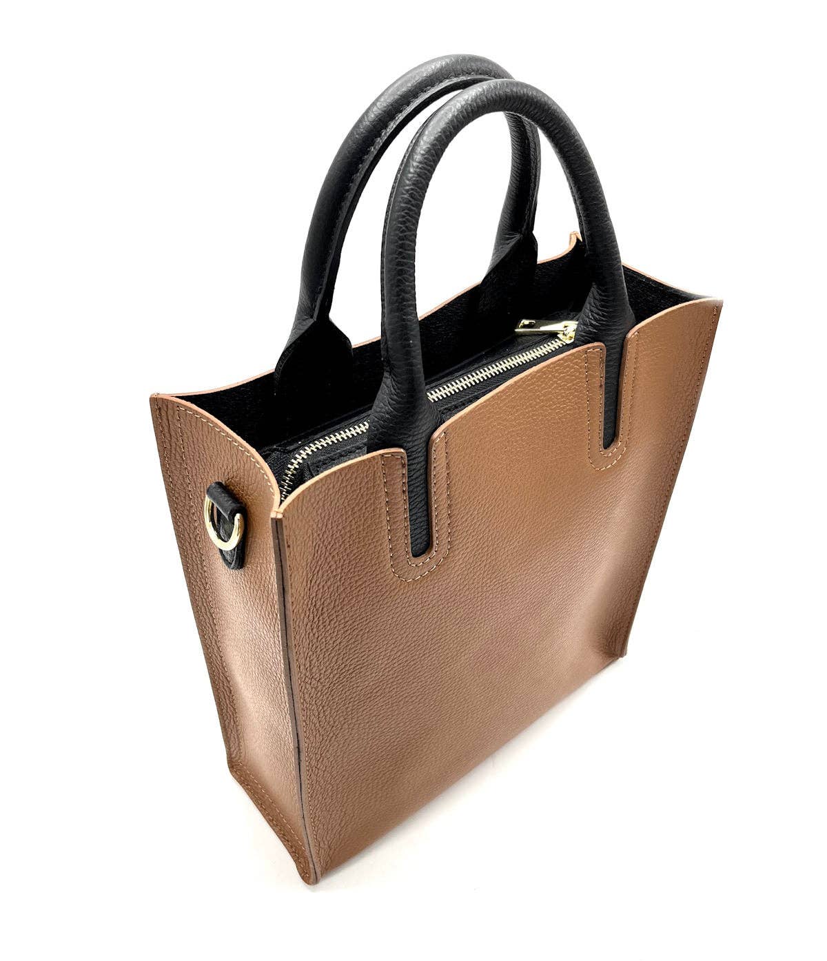 Suie Valentini srl - Wholesale Shoulder Bag - Women's - Genuine leather shoulder bag, for women, made in Italy, art. 1124454