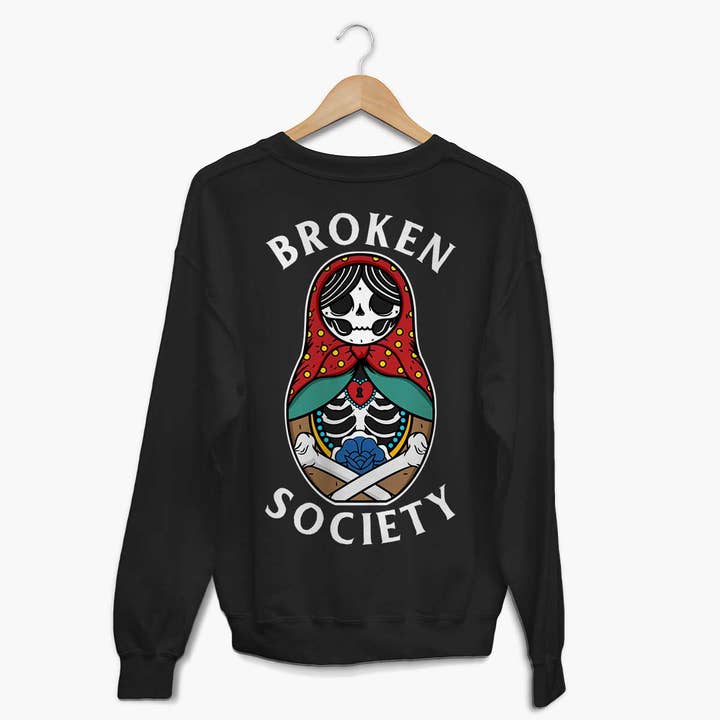 Russian Doll Sweatshirt (Unisex) for wholesale by Broken Society