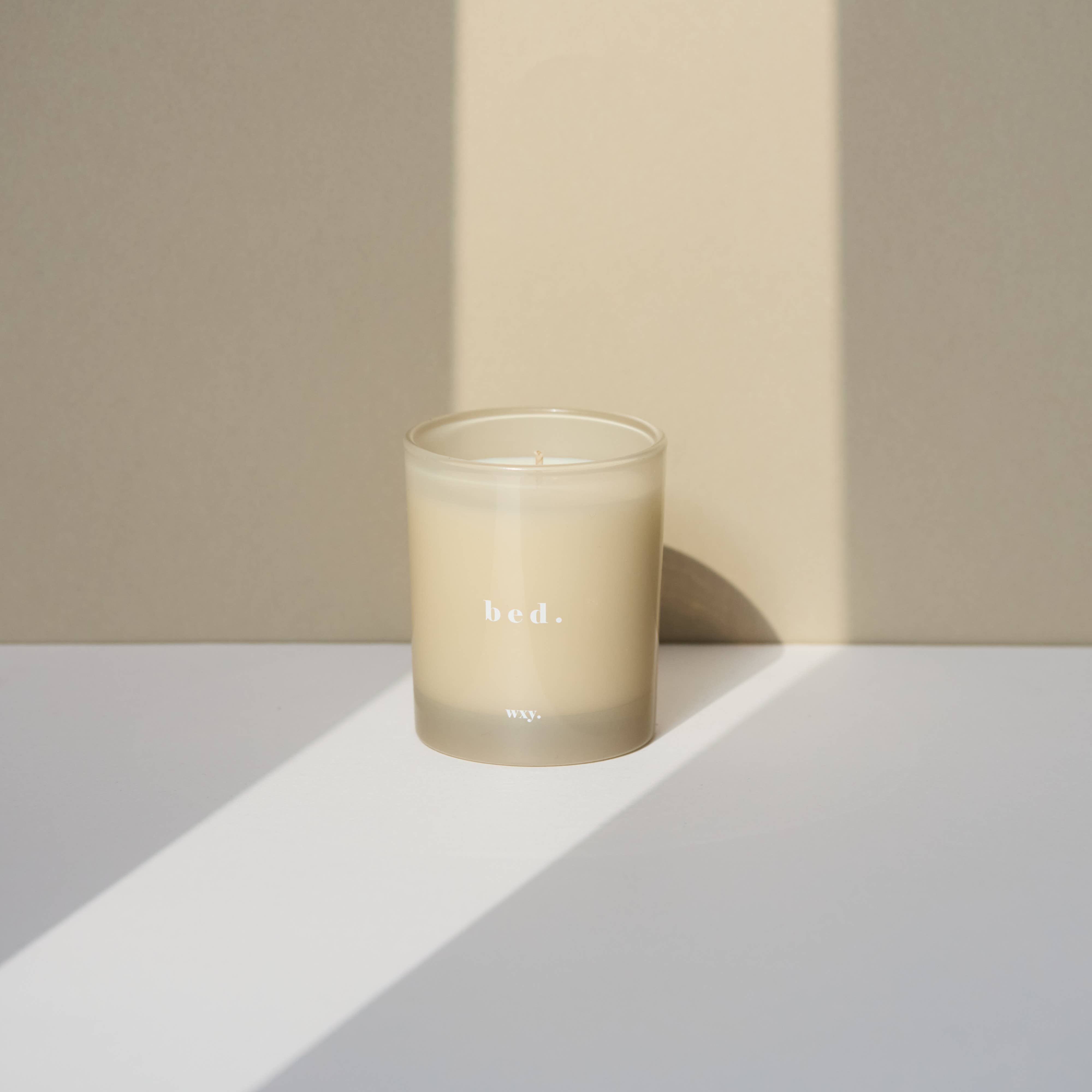 wxy. – wholesale Jar/filled candle – Bed 7oz Candle - Warm Musk + Black Vanilla2