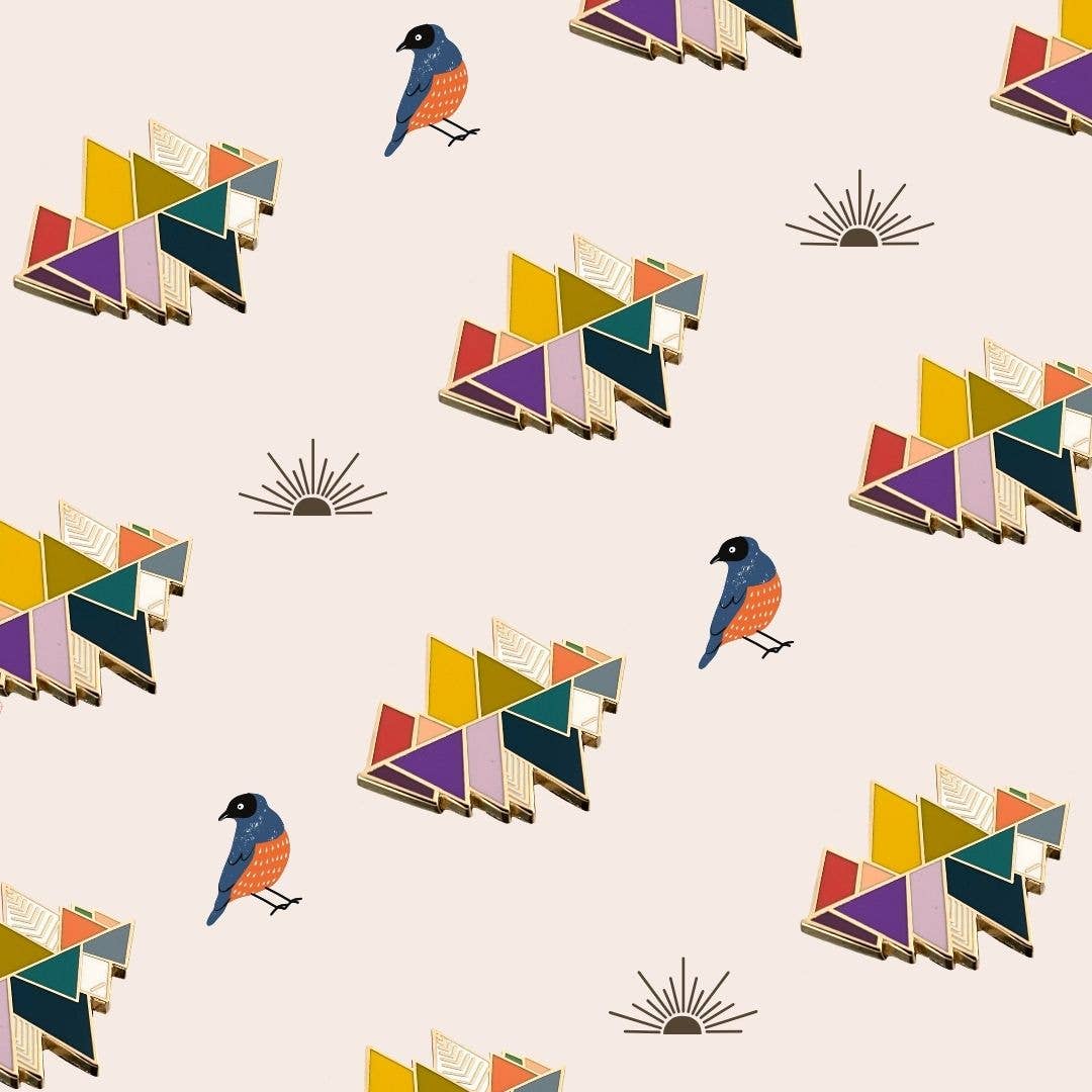 Embroidery and Sage – wholesale Embroidery/cross-stitch supplies – The Mountains - Magnetic Needle Minder2