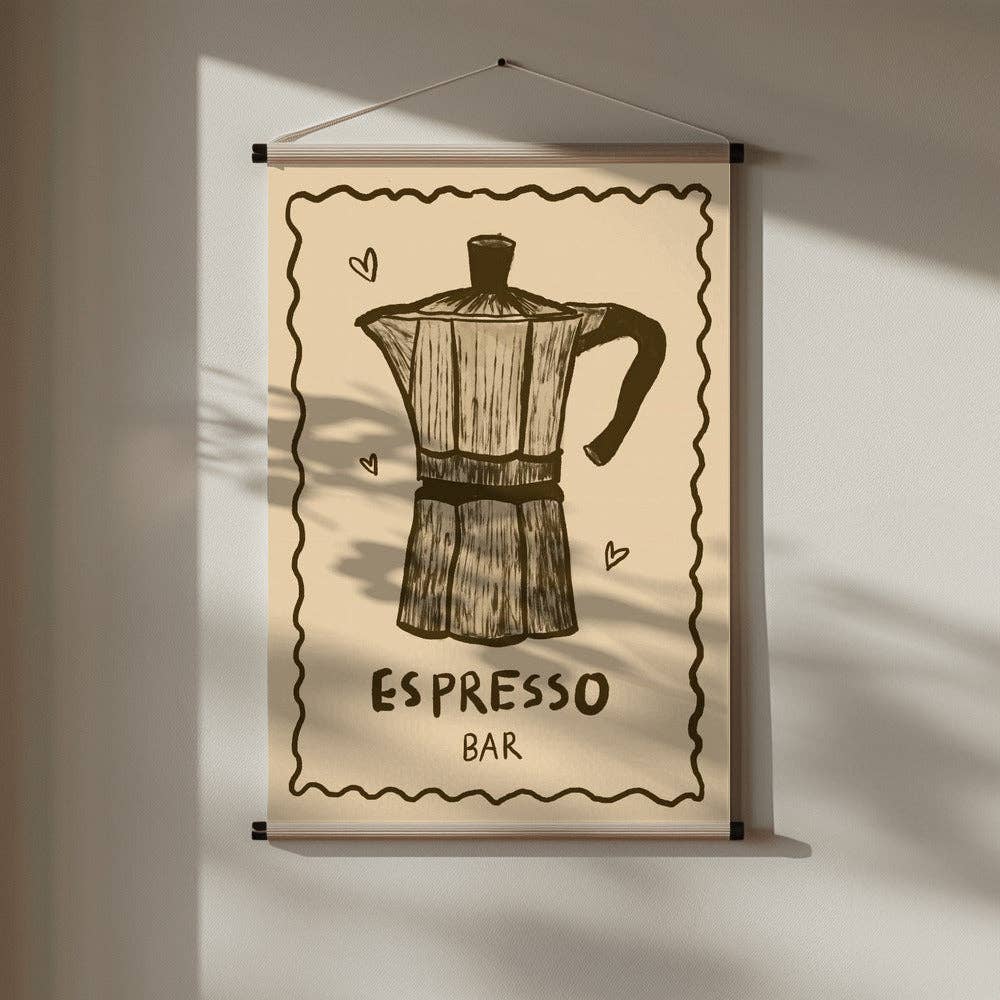 Studio Dolci - Wholesale Poster - POSTER ESPRESSO MAKER3