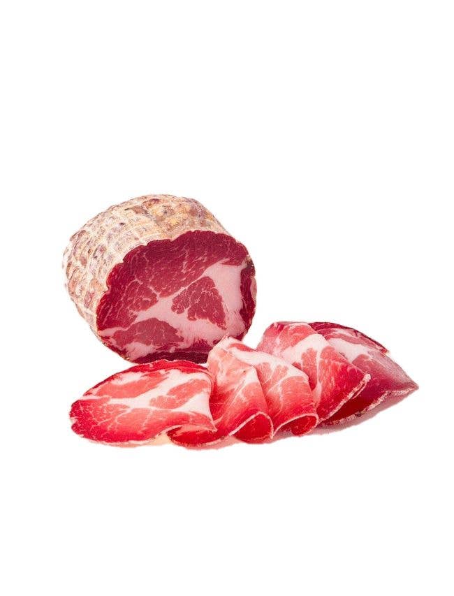 I sapori di una volta s.r.l.s - Wholesale Salami - Spicy Artisan Capocollo – 100% Made in Italy 🇮🇹1